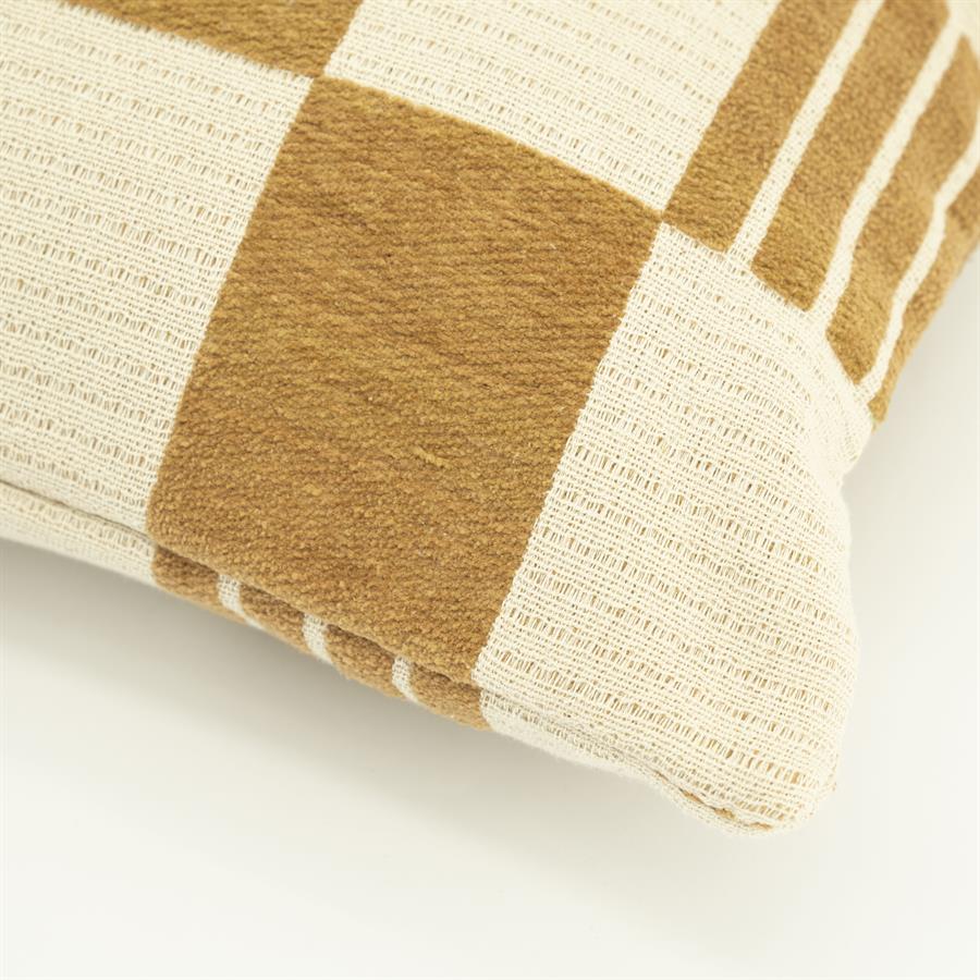 Sierkussen Pillow Twist 35x55 – geel | By Boo