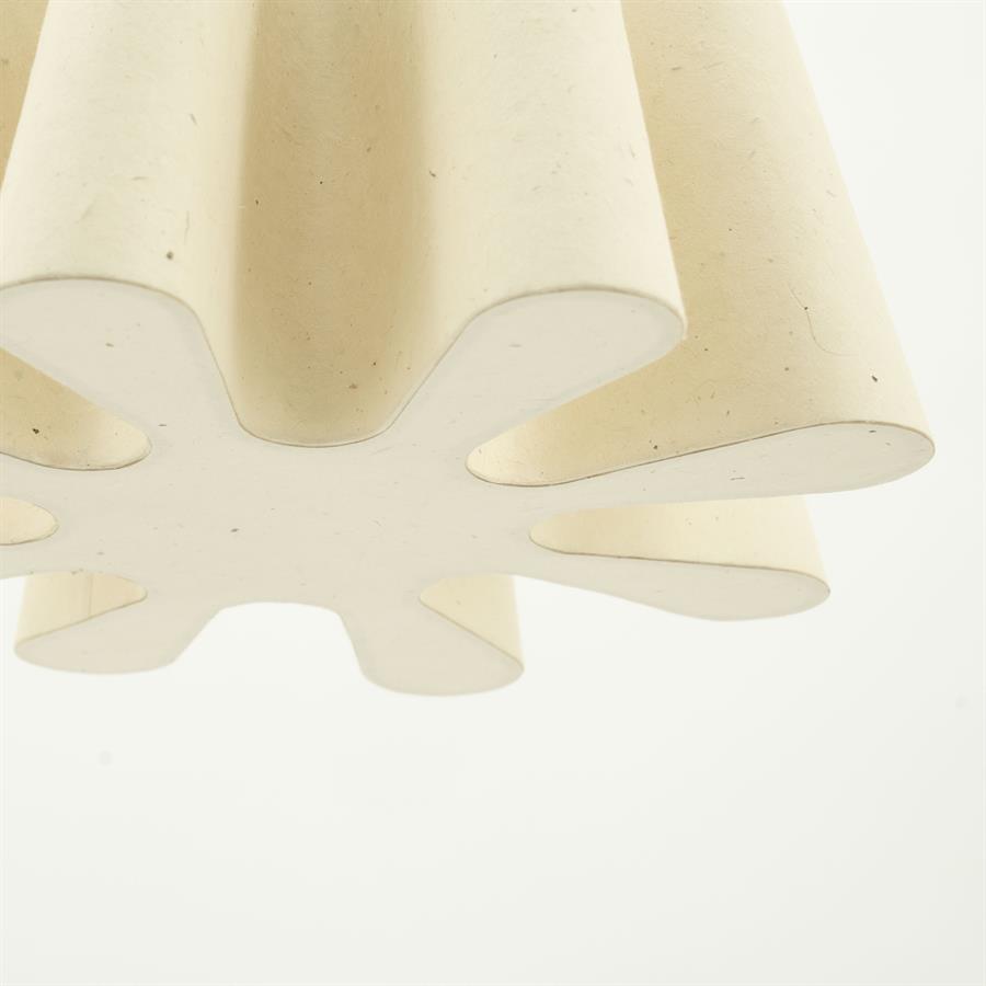 Lamp Pendant lamp Meander 40x40x20 – natuurlijk | By Boo