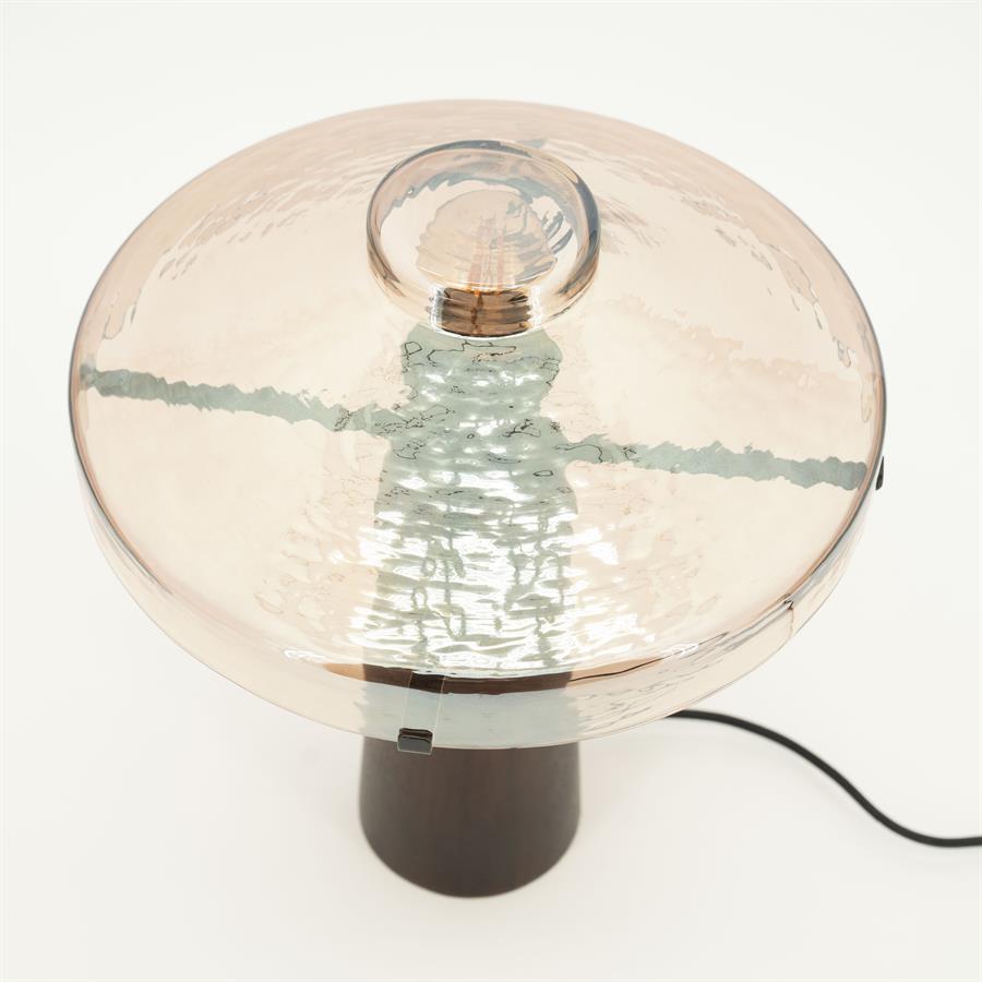 Lamp Dome 30x30x34,5 – bruin | By Boo