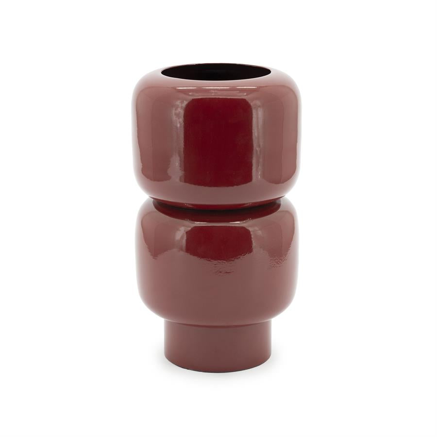 Pottery and vases Rollo 14x14x25 – rood | By Boo