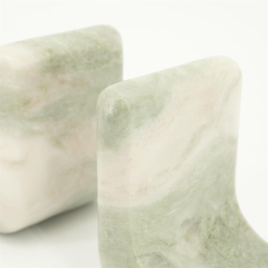 Woonaccessoire Bookend Verde 27x10x14 – groen | By Boo