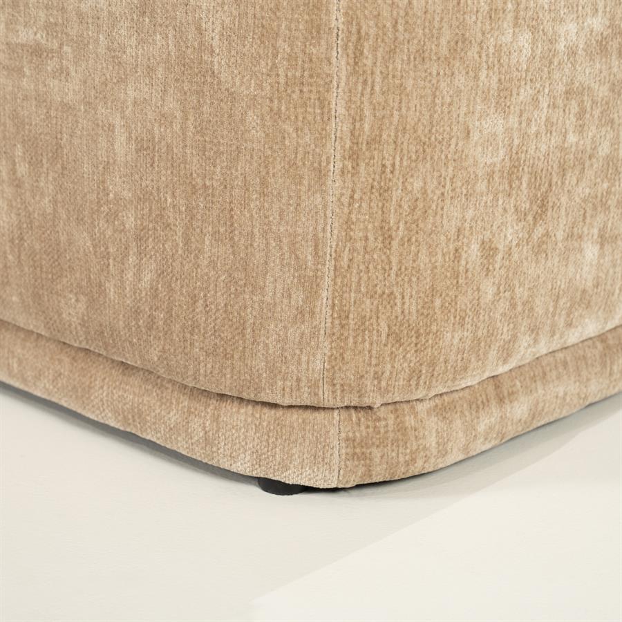 Poufs and stools Bench Nook 160x45,5x47 – beige | By Boo