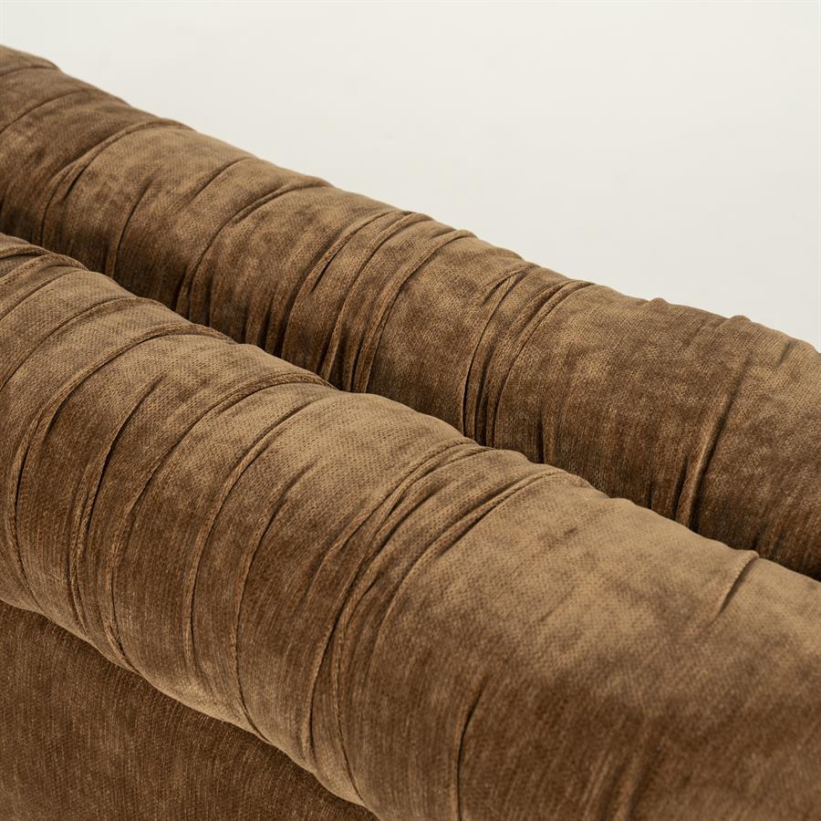 Poufs and stools Bench Nook 160x45,5x47 – geel | By Boo