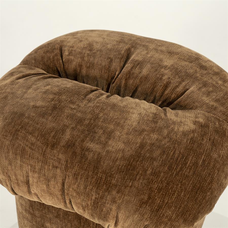 Poufs and stools Stool Nook 48x45,5x47 – geel | By Boo