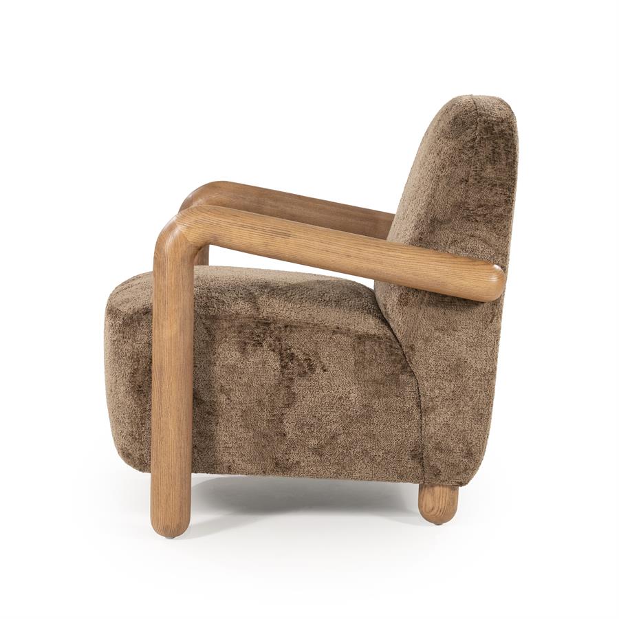 Lounge chairs Retrova 72x86x84 – bruin | By Boo