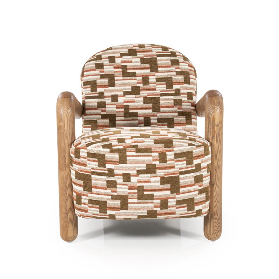 Lounge chairs Retrova 72x86x84 – veelkleurig | By Boo
