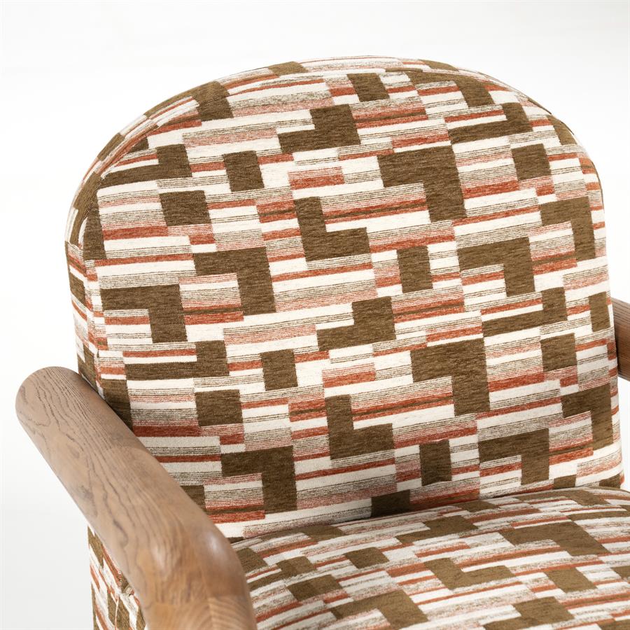 Lounge chairs Retrova 72x86x84 – veelkleurig | By Boo