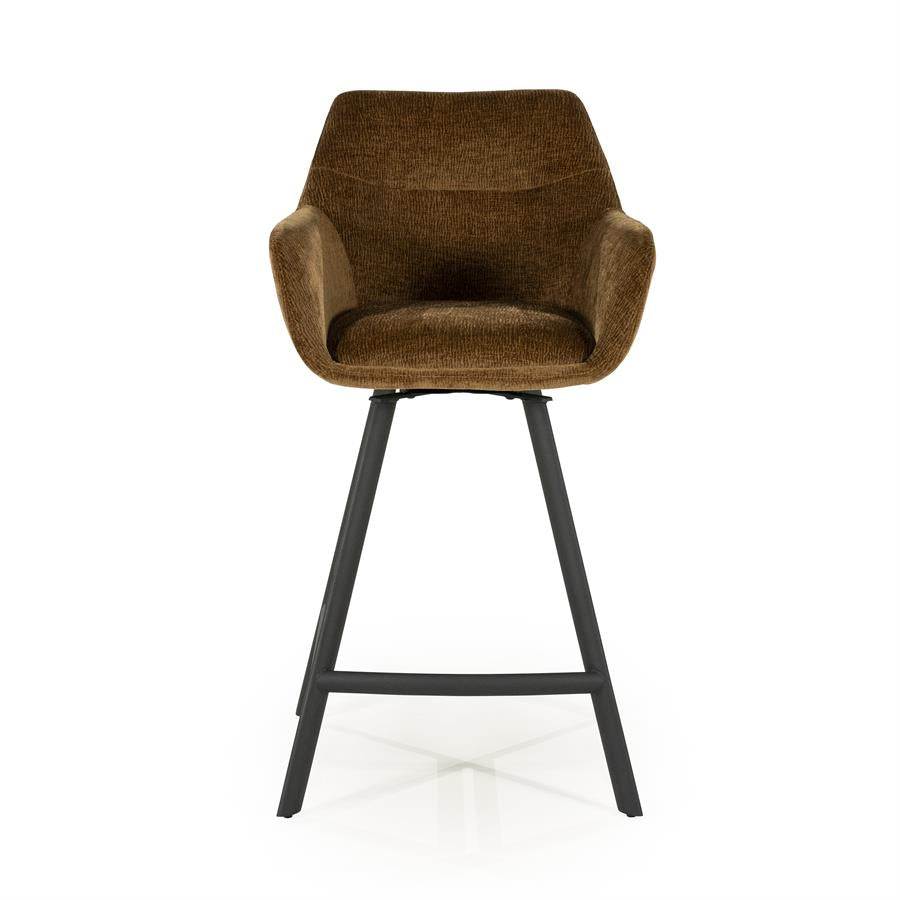 Barchairs Barstool Bliss with armrest 52x56,5x96,5 – geel | By Boo