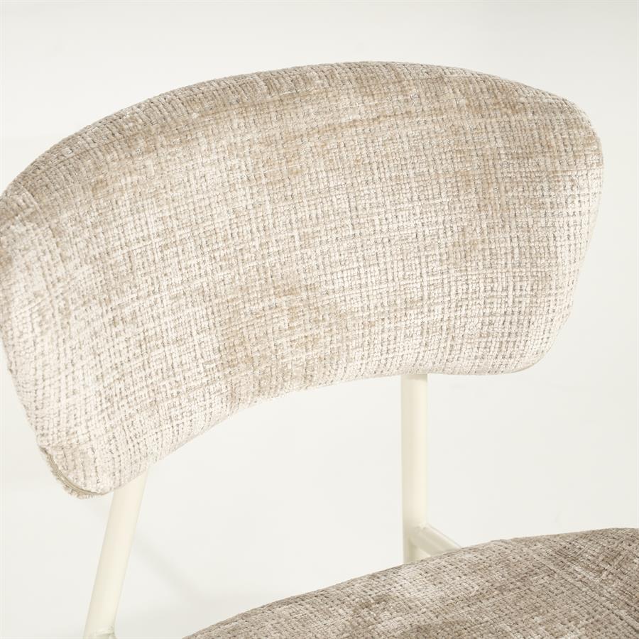 Stoel Dare 60x51x87 – taupe | By Boo