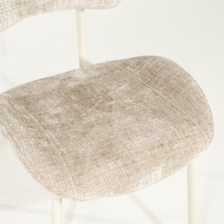 Stoel Dare 60x51x87 – taupe | By Boo
