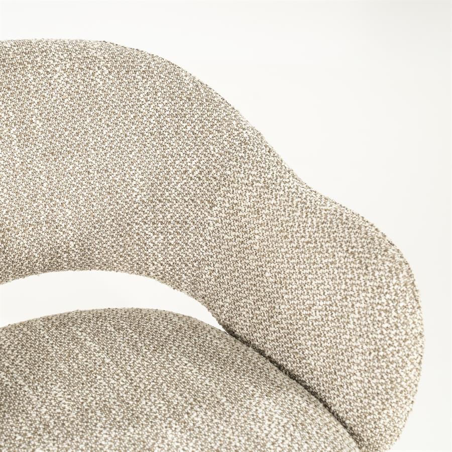 Stoel Story 57,5x59,5x79 – taupe | By Boo