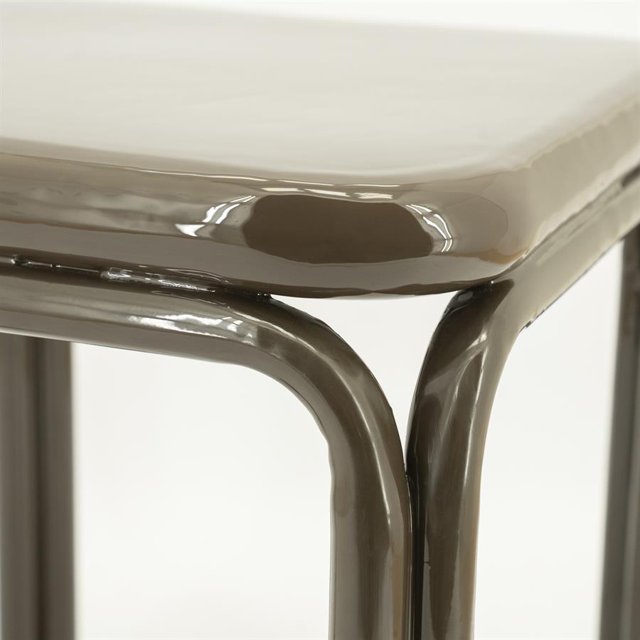 Tables Side table Zilo 43x43x45 – bruin | By Boo