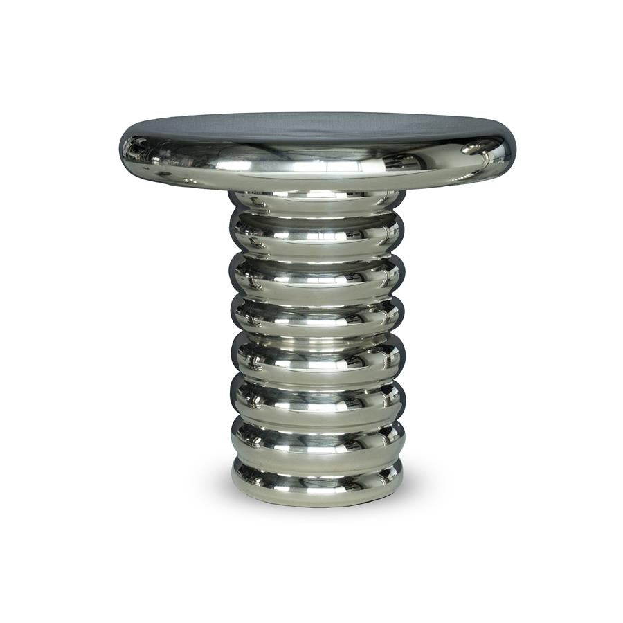 Tables Side table Chromeo 41x41x43 – chrome | By Boo