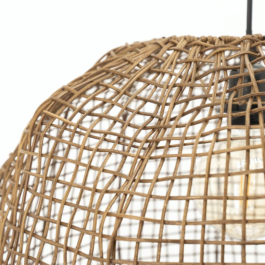 Lamp Hata 49,5x49,5x40 – bruin | By Boo