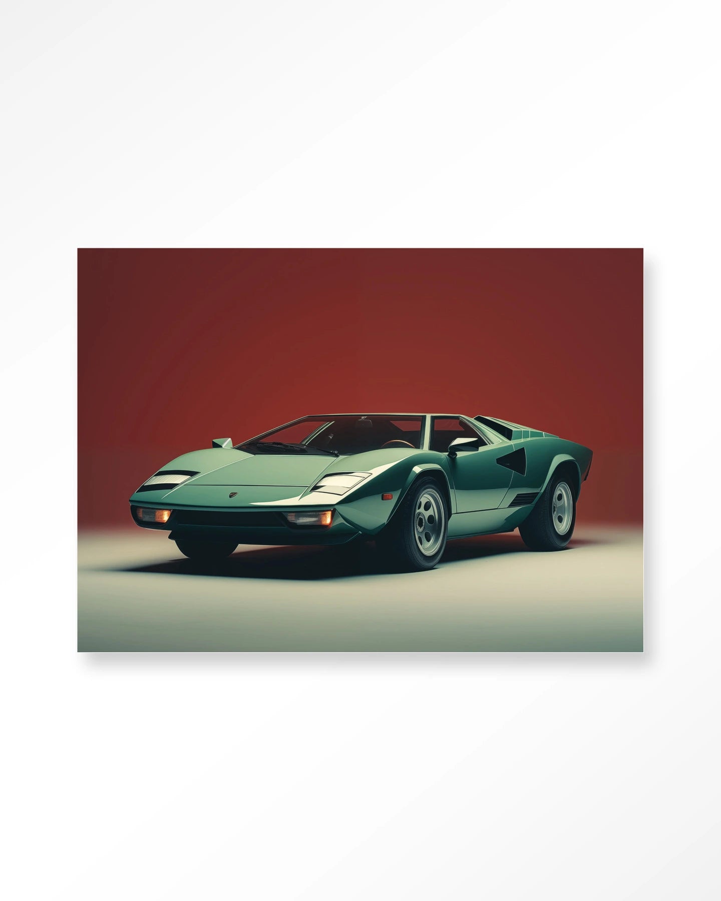 Vintage Lamborghini – Wandkleed