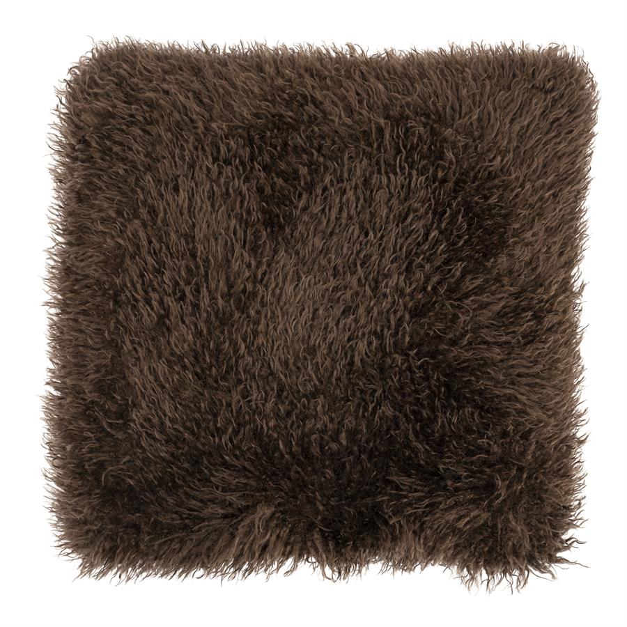 Sierkussen Pillow Doodly 50x50x12 – bruin | By Boo