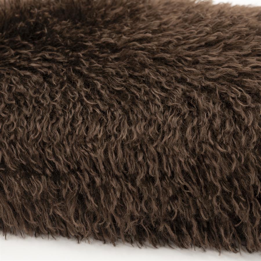 Sierkussen Pillow Doodly 50x50x12 – bruin | By Boo