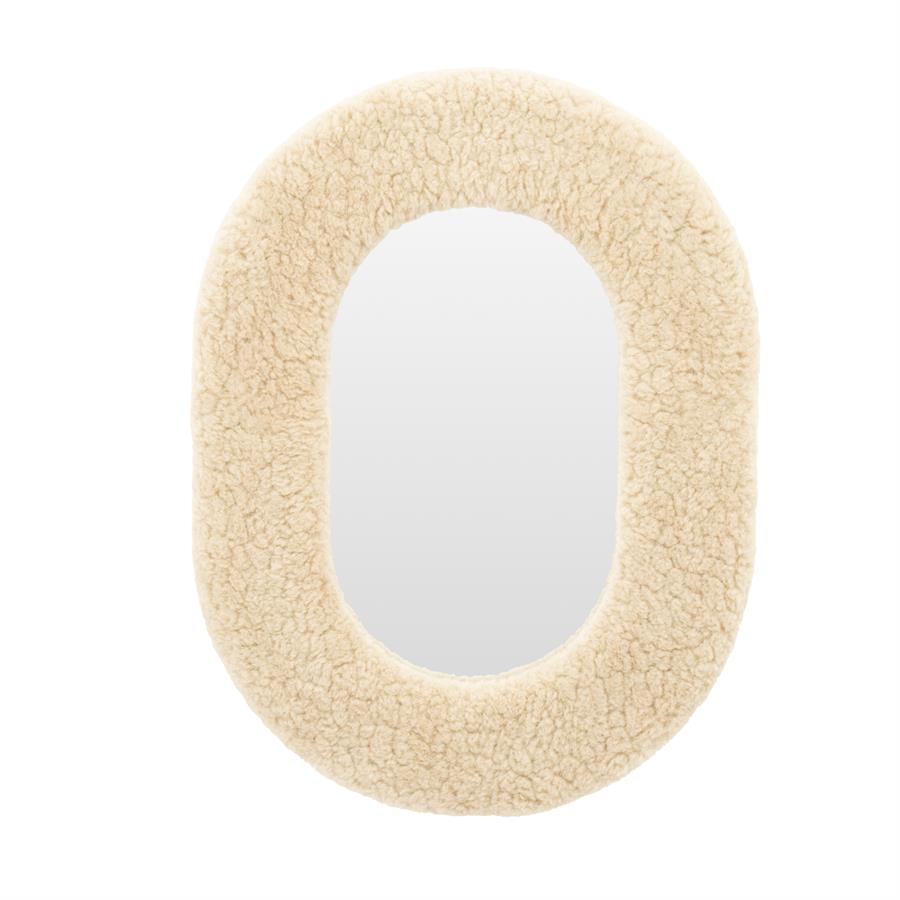 Spiegel Kiss small 49x66x5,5 – beige | By Boo