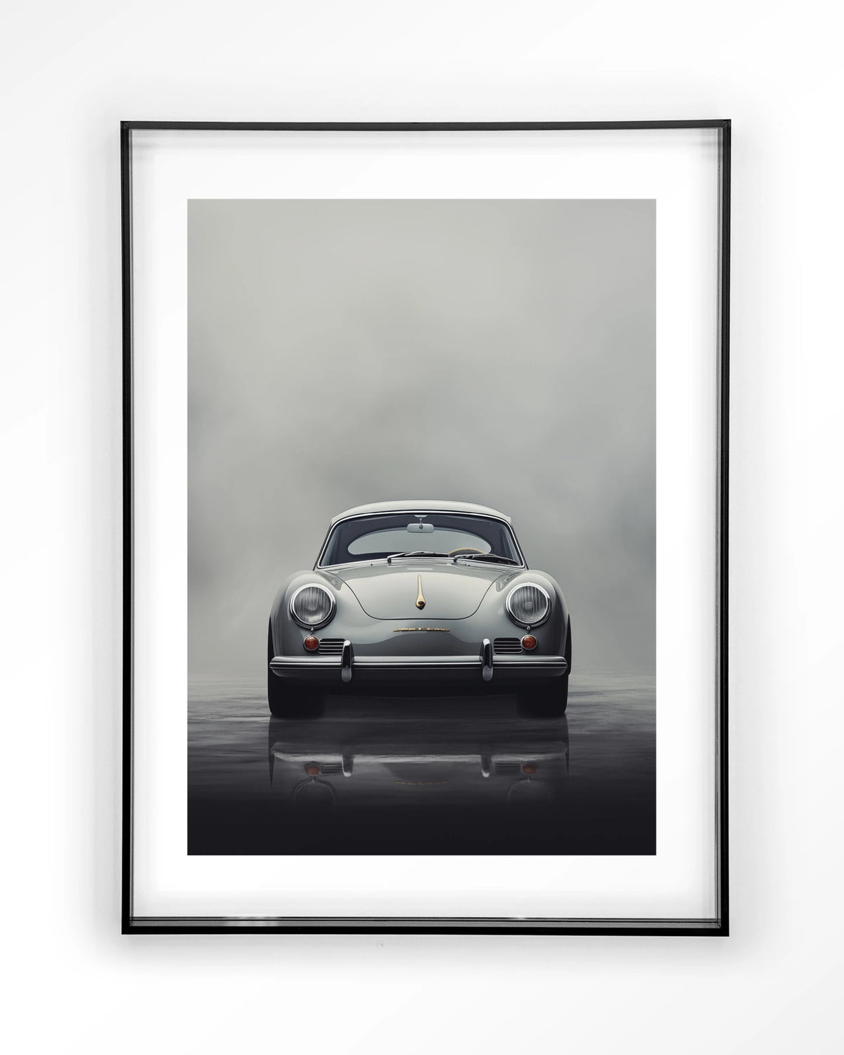 Smokey Car – Art print – Acryl zwart