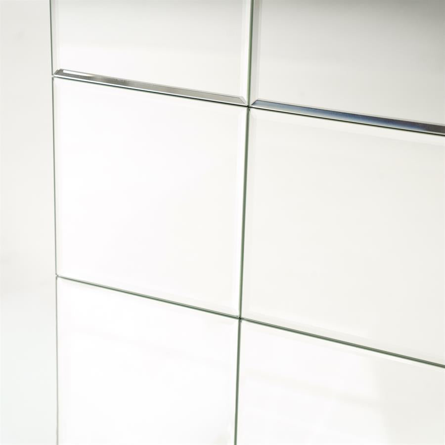 Tables Side table Flectron 30x30x48 – chrome | By Boo