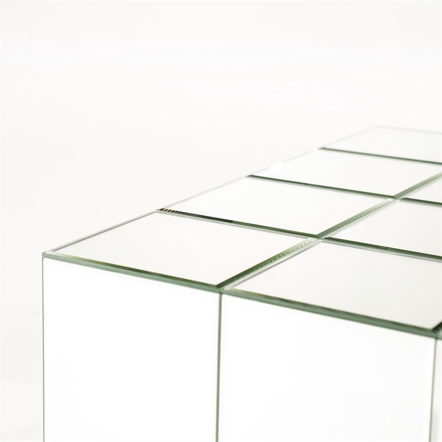 Tables Coffee table Flectron 60x60x35 – chrome | By Boo