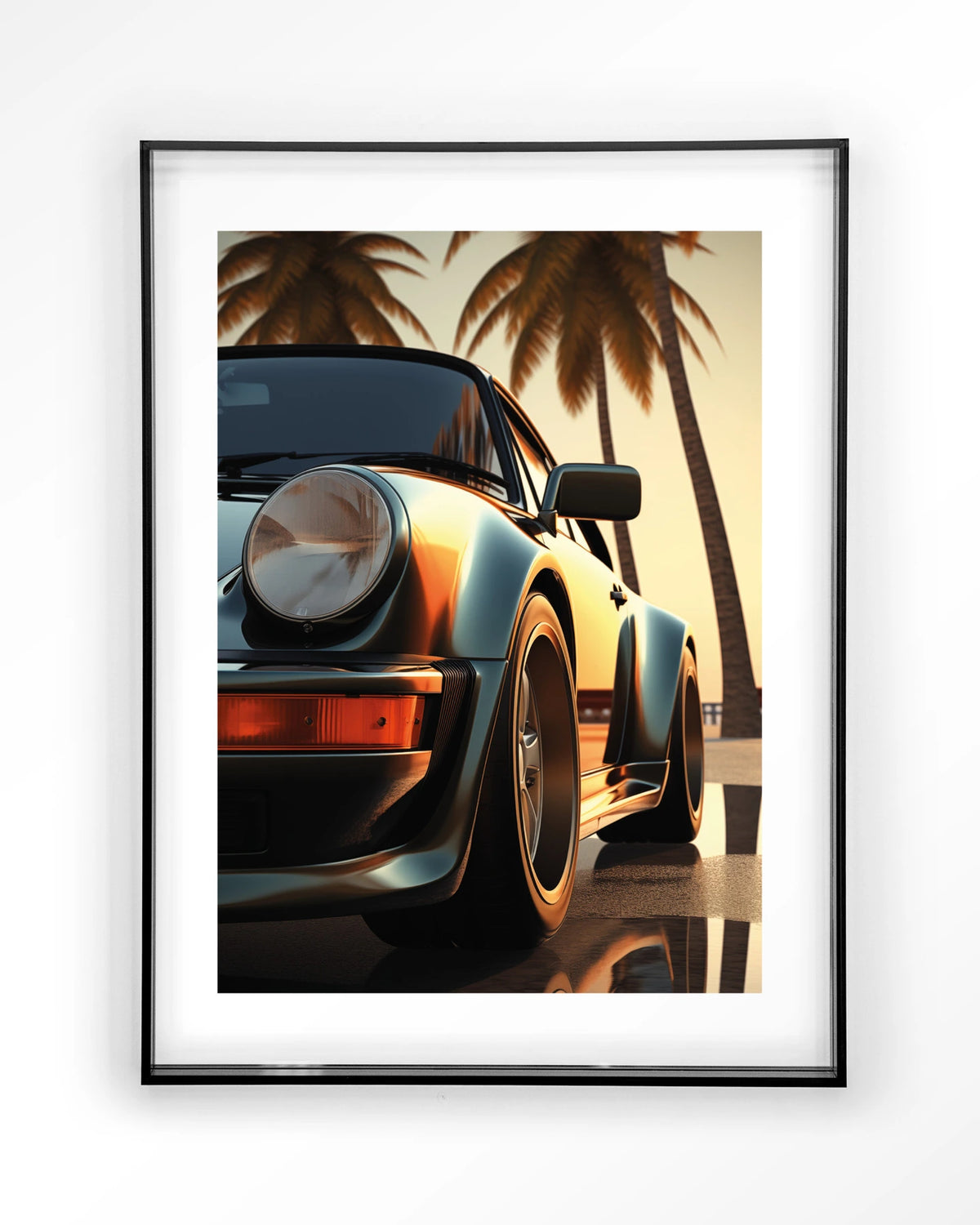 Miami Style – Art print – Acryl zwart