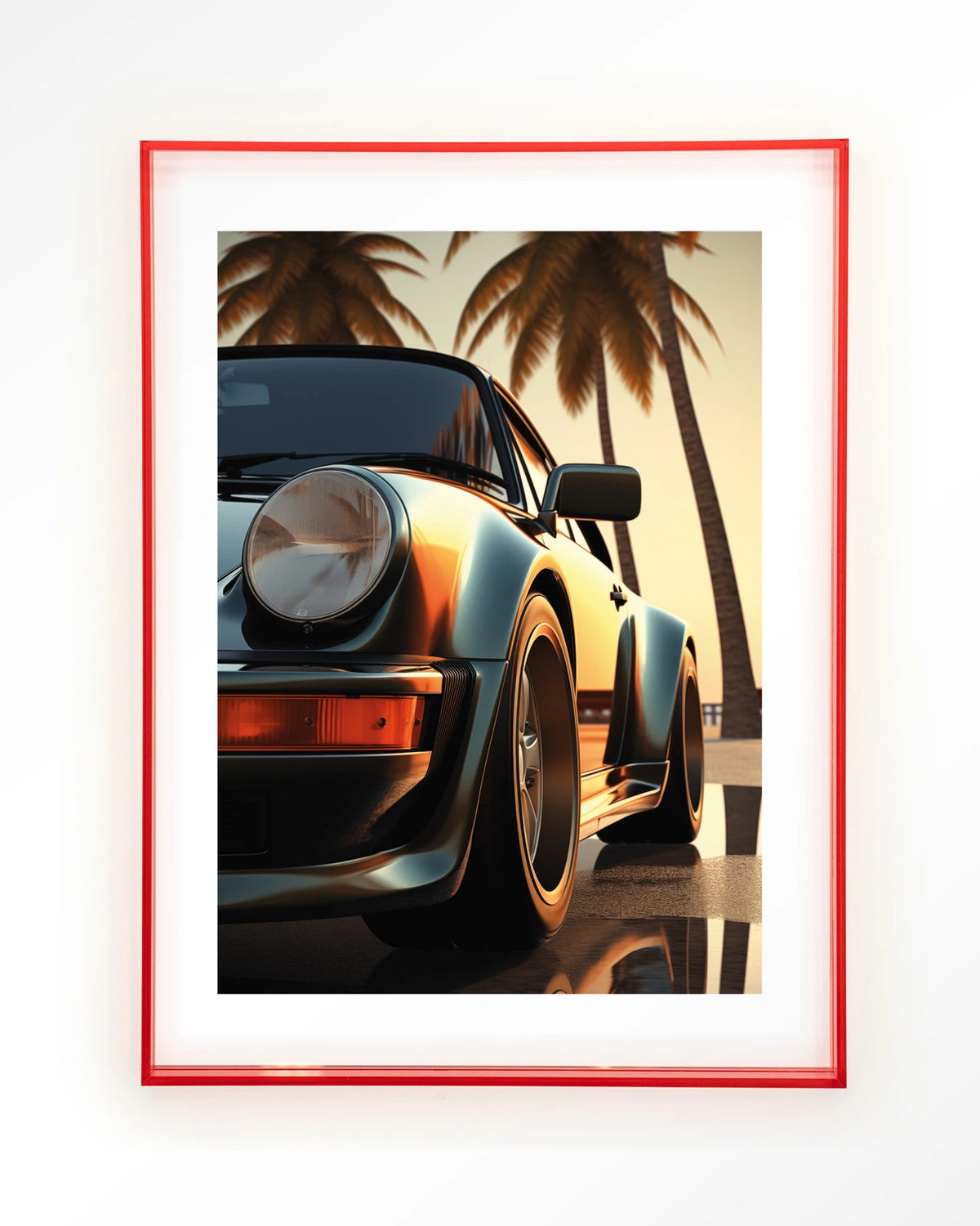 Miami Style – Art print – Acryl roze