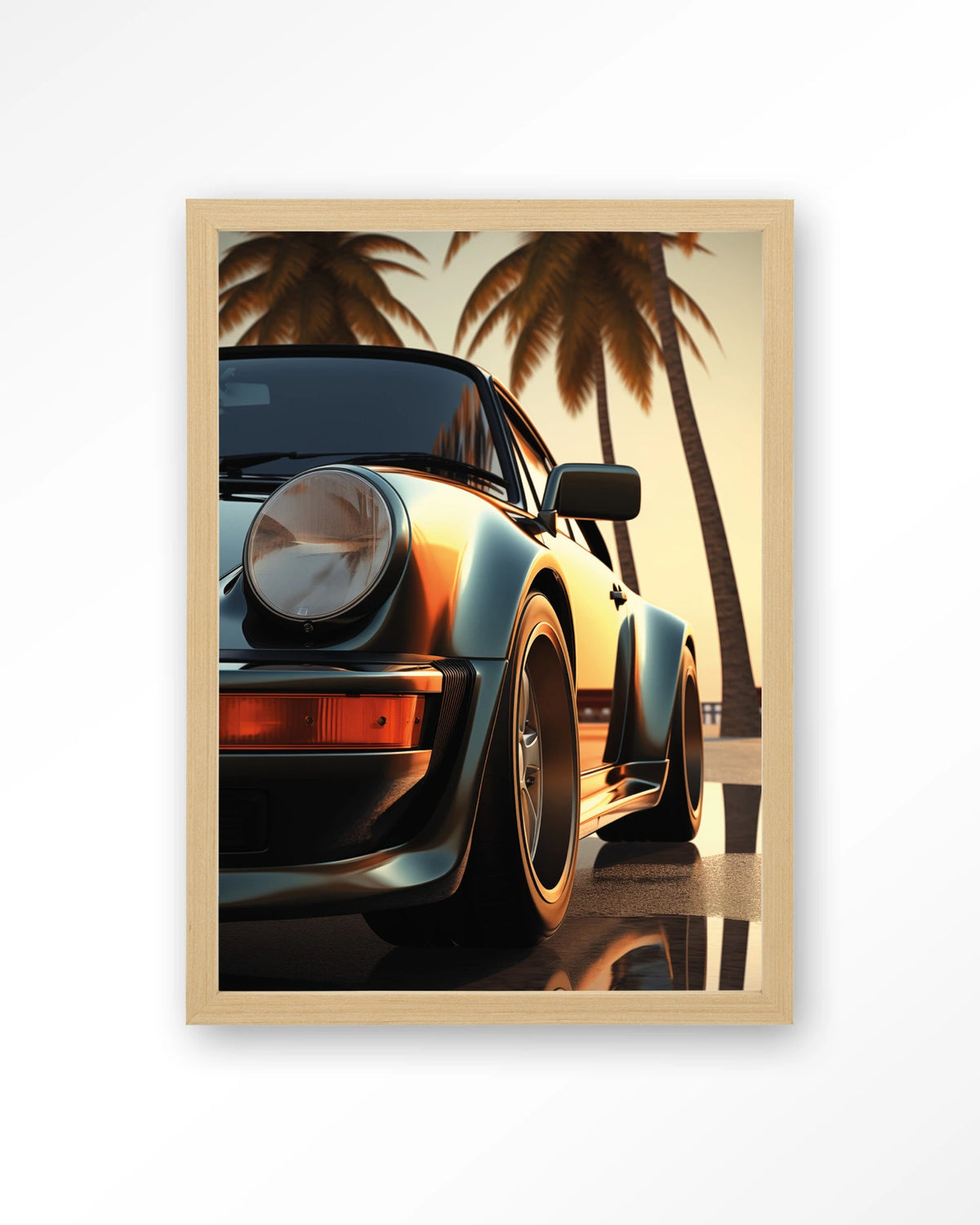 Miami Style – Art print – Hout naturel