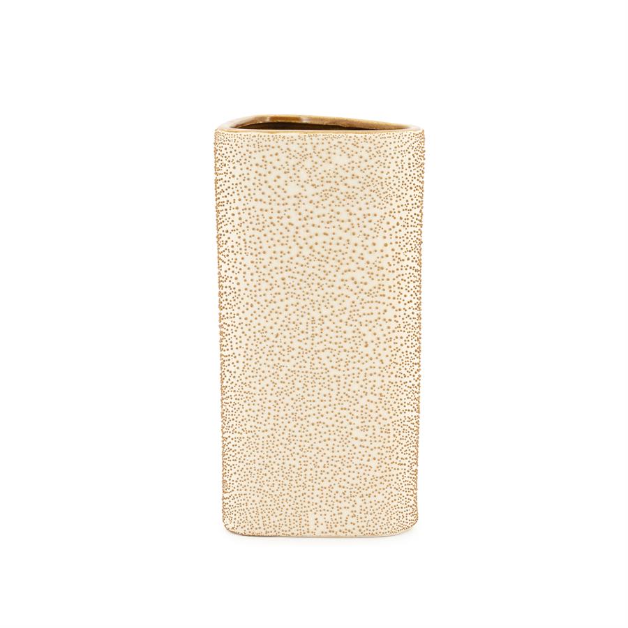 Pottery and vases Dotangle large 18x15x34 – geel | By Boo