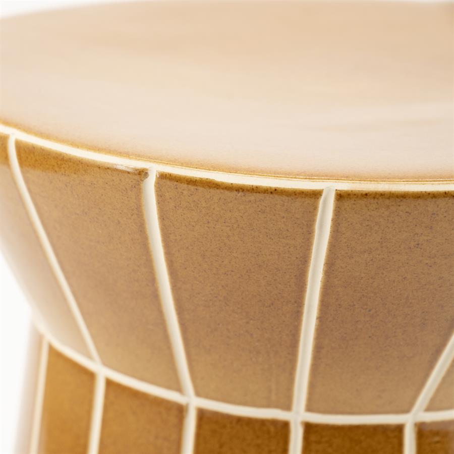 Tables TileTastic 2 38x38x45 – geel | By Boo