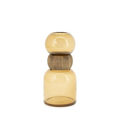 Pottery and vases Verra medium 15x15x31,5 – bruin | By Boo
