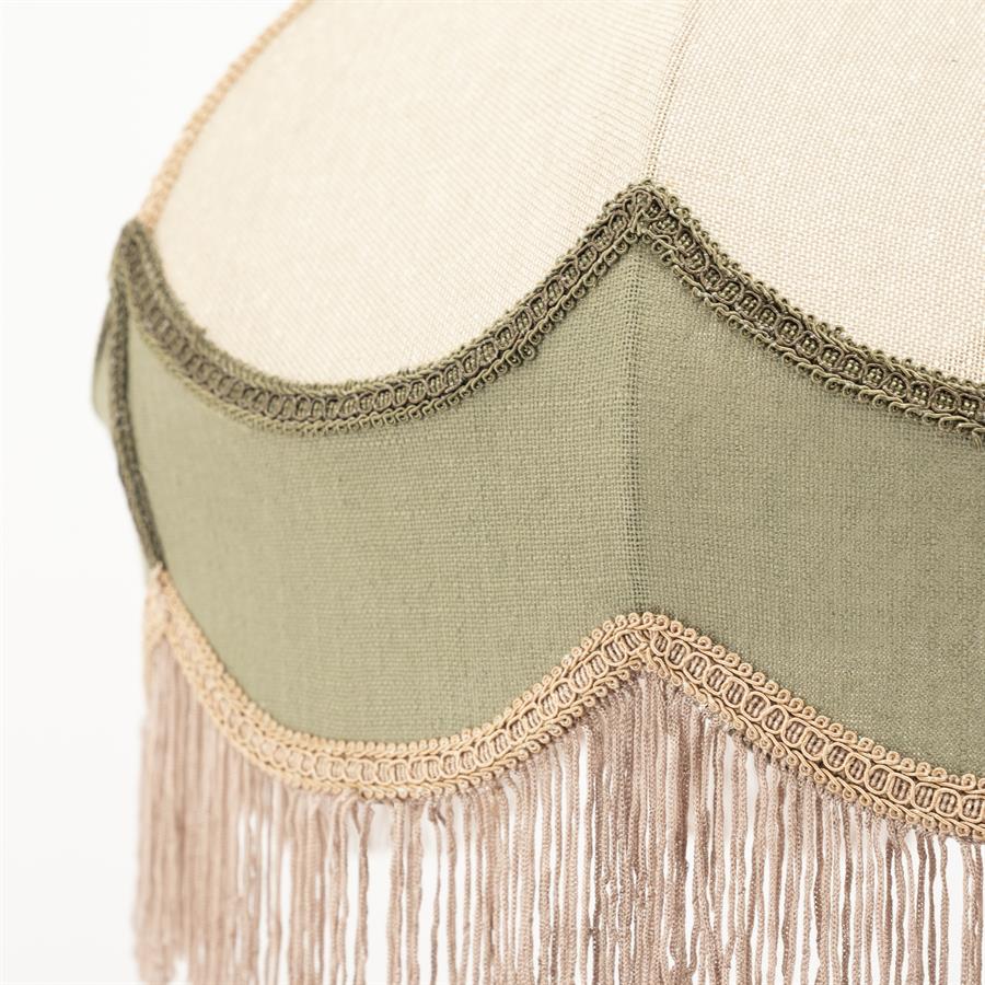 Lamp Pendant lamp Fringaloo 50x50x43 – groen | By Boo