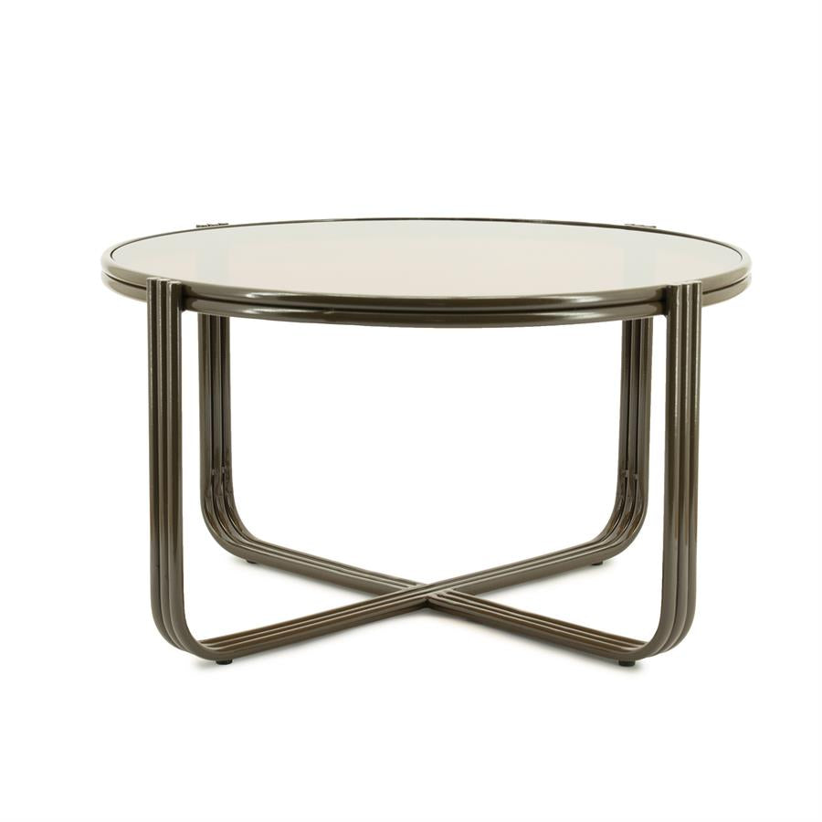 Tables Coffee table Groovy 63x63x35 – bruin | By Boo