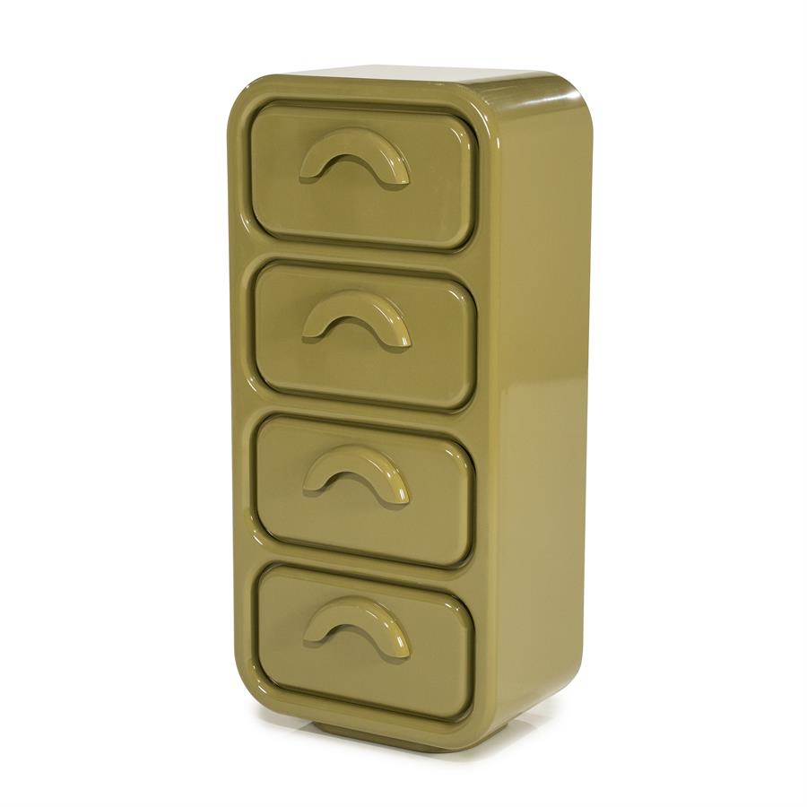 Cabinets Cabinet Gubby large 50,5x32,5x108 – groen | By Boo