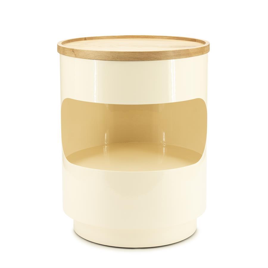 Tables Side table Tondo 37x37x45 – beige | By Boo