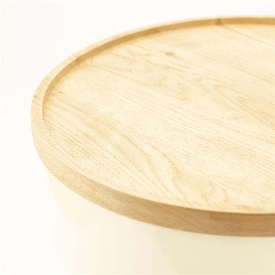 Tables Side table Tondo 37x37x45 – beige | By Boo
