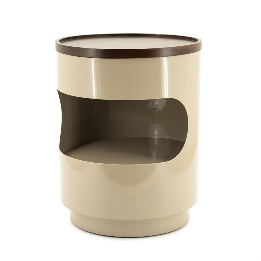 Tables Side table Tondo 37x37x45 – taupe | By Boo