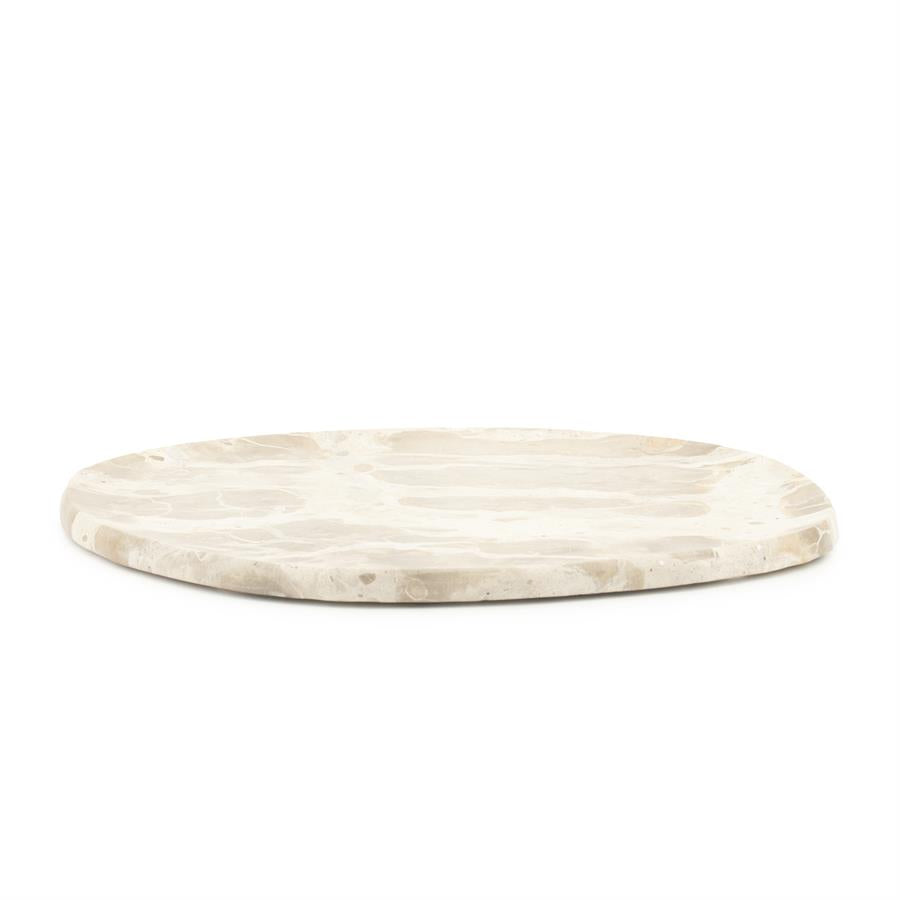 Tableware Plate Marrone 40x31x1,5 – beige | By Boo