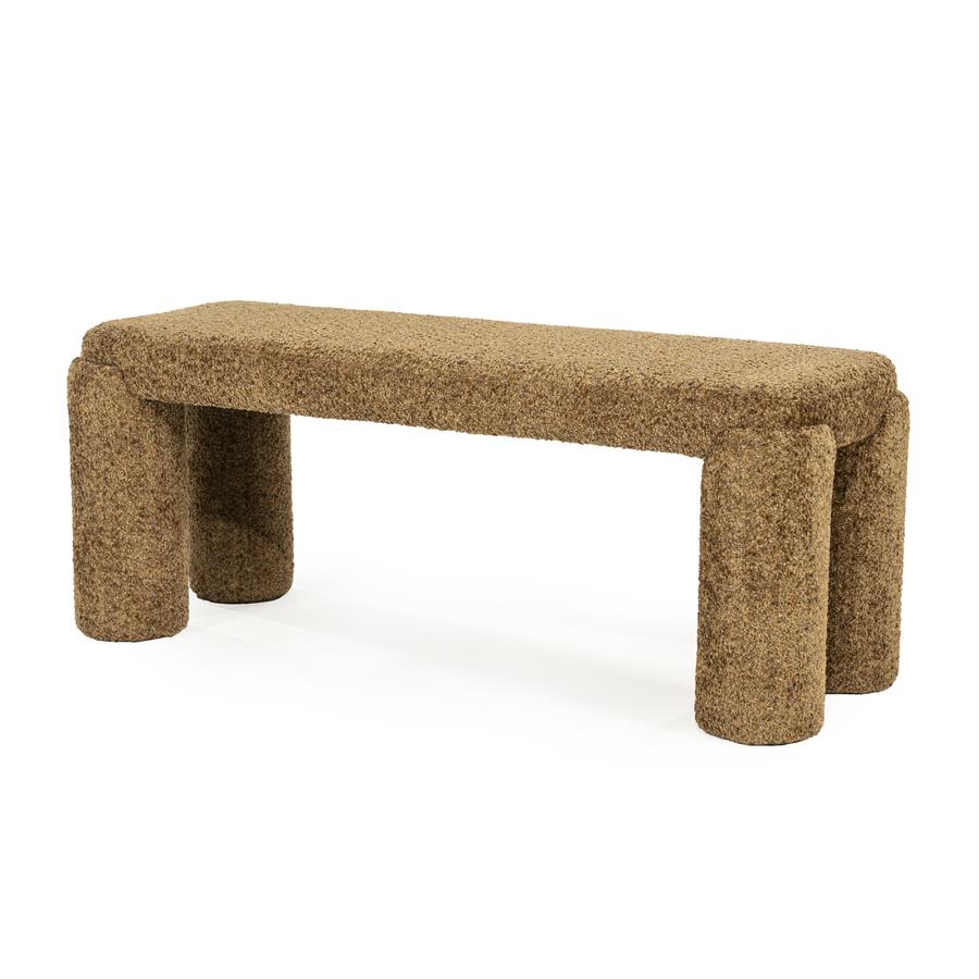 Poufs and stools Bench Omla 119x44x47 – geel | By Boo