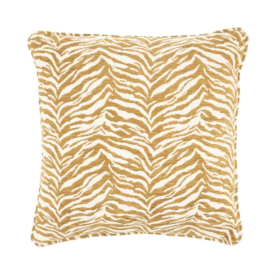 Sierkussen Pillow Tigra 45x45x10 – geel | By Boo