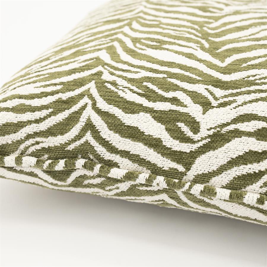 Sierkussen Pillow Tigra 45x45x10 – groen | By Boo