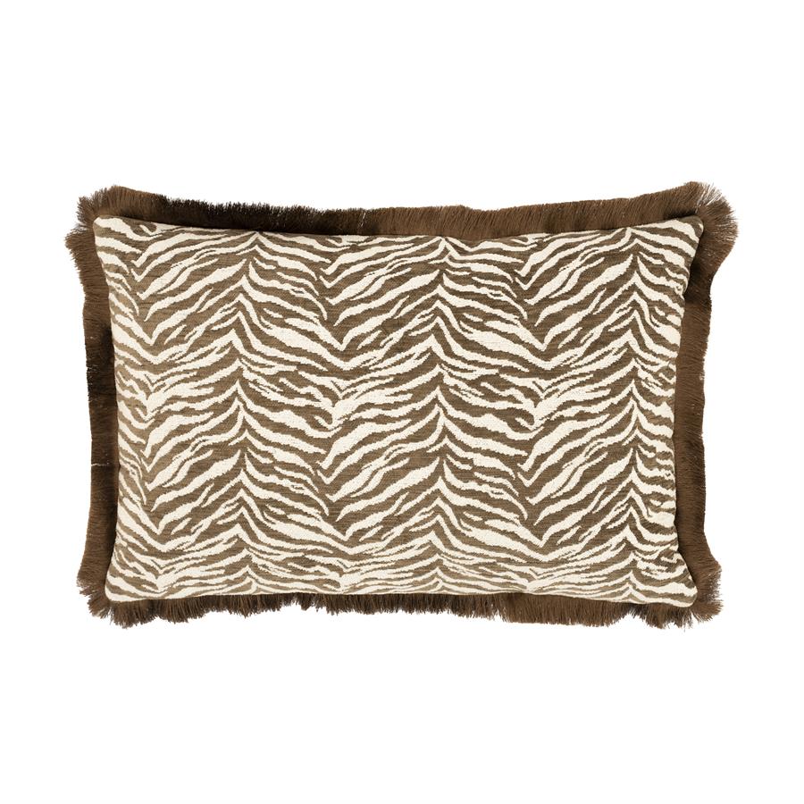 Sierkussen Pillow Tigra 40x60x12 – bruin | By Boo