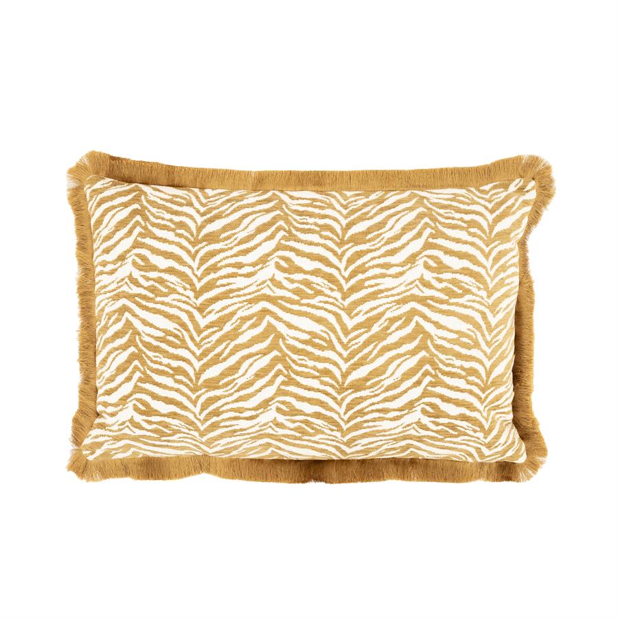 Sierkussen Pillow Tigra 40x60x12 – geel | By Boo