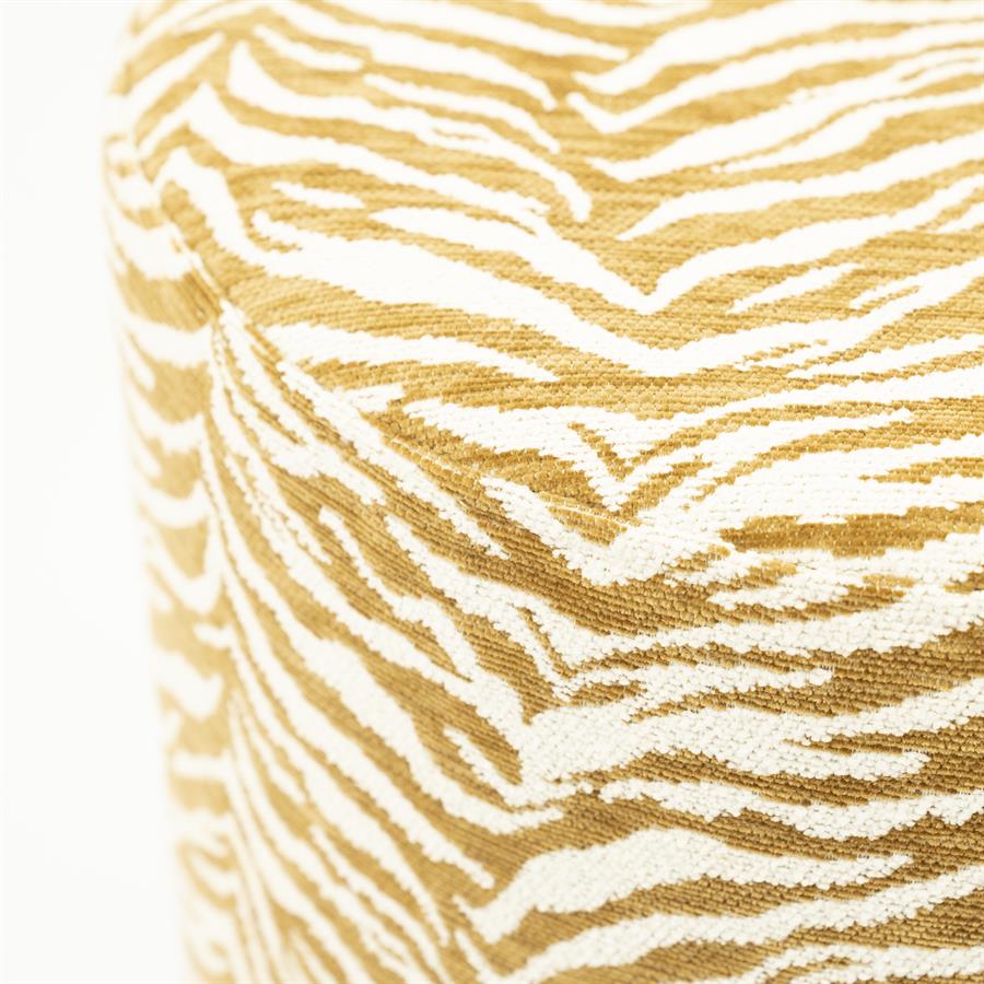 Poufs and stools Stool Tigra 38x38x42 – geel | By Boo