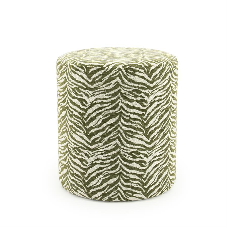 Poufs and stools Stool Tigra 38x38x42 – groen | By Boo