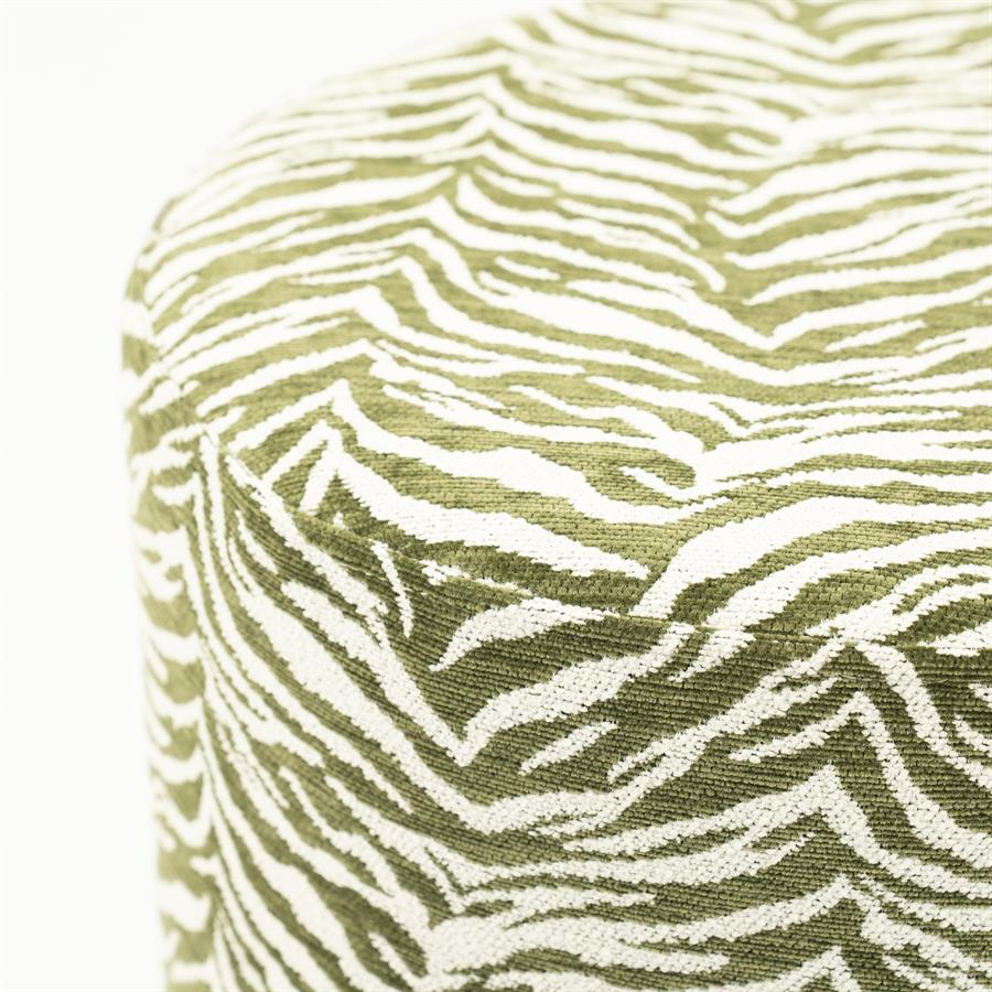 Poufs and stools Stool Tigra 38x38x42 – groen | By Boo