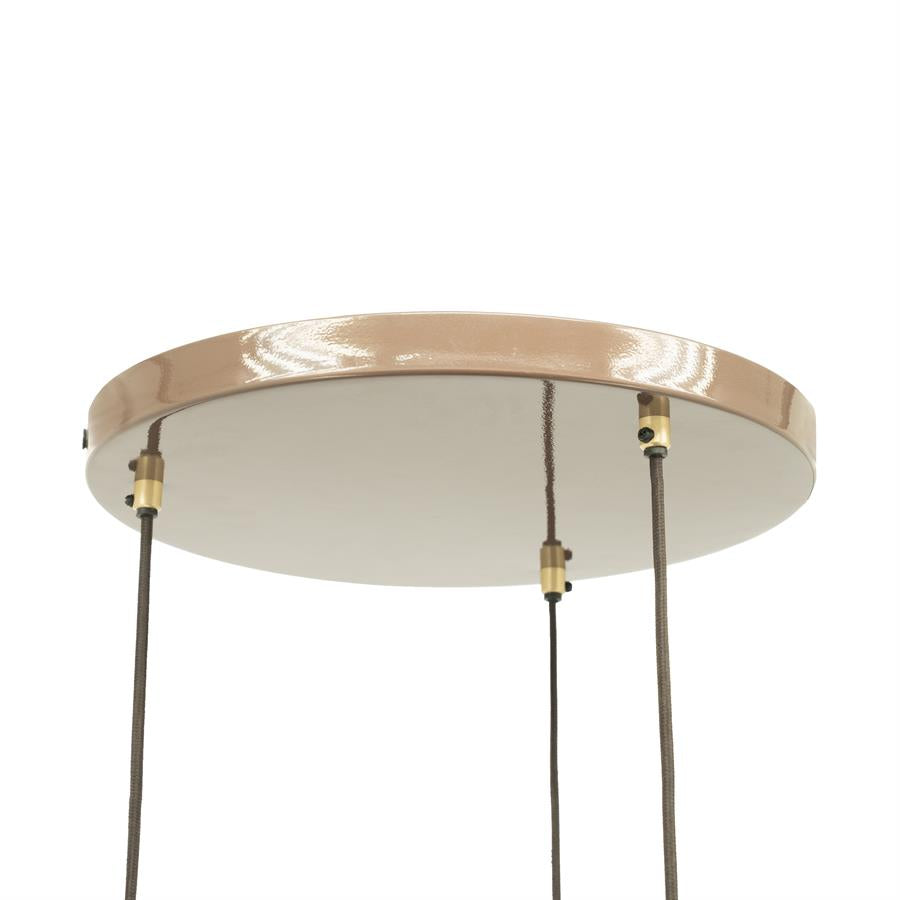 Lamp Bellure cluster 50x50x54 – bruin | By Boo