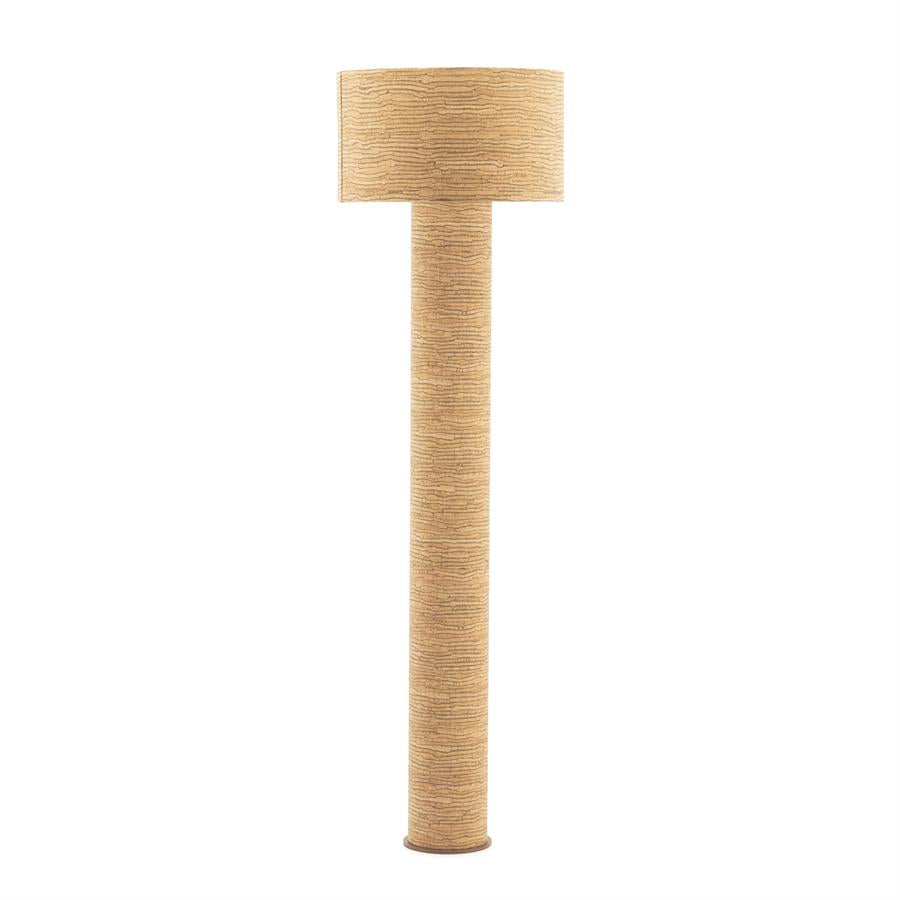 Lamp Floor lamp Kura 45x45x155 – natuurlijk | By Boo