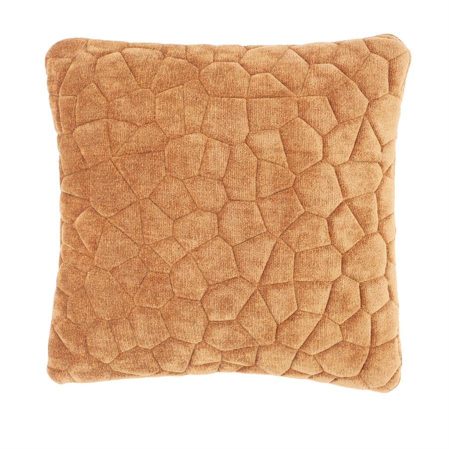 Sierkussen Stitch 45x45 – bruin | By Boo