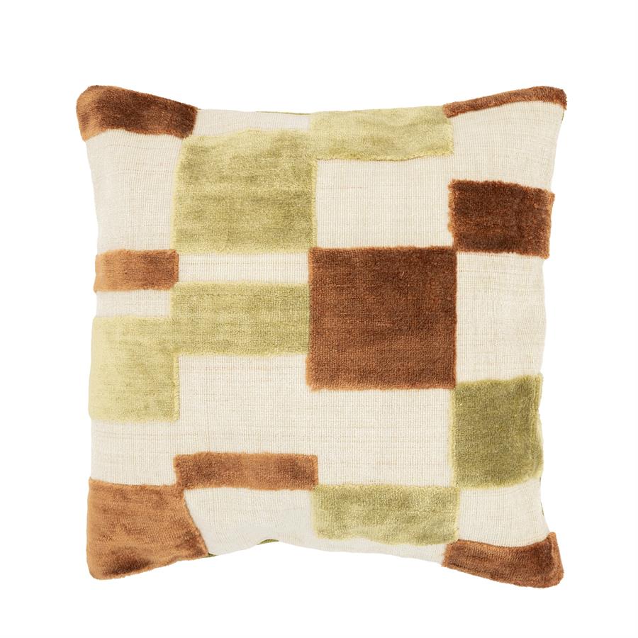 Sierkussen Cubba 45x45 – groen | By Boo